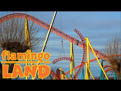 Flamingo Land 10 Inversion Coaster Construction Update - December 2019
