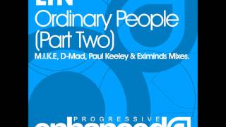 LTN - Ordinary People (Paul Keeley Remix)