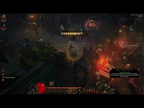 Diablo 3 Co-op Campaign Walkthrough / Gameplay (Commentary)  Part 1 - The Undead