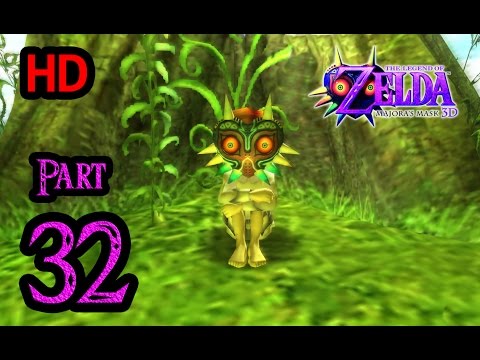 Zelda Majora's Mask 3D 100% Walkthrough 1080p HD Part 32 - The Moon - Fierce Deity Mask