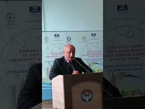 Kaşgarlı Mahmut Konferansı Konuşması Kırgızistan