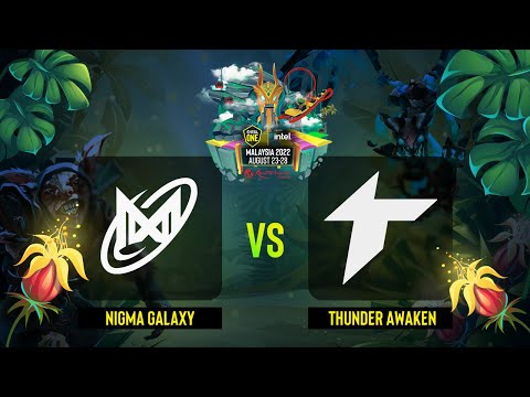 Nigma Galaxy vs Thunder Awaken | Game 1 | ESL One - Malaysia 2022 - Lower Bracket