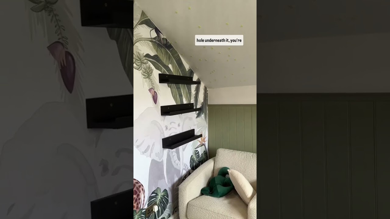 How To Drill into a Wallpapered Wall Here’s my hack to make sure you’re not ruining your wallpaper