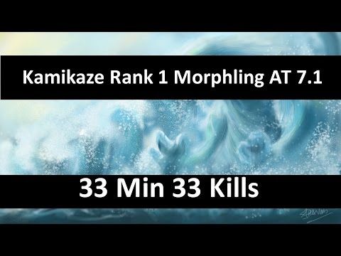 Kamikaze 7.0  Rank 1 Morphling - 33 Min 33 Kills - CAN U BEAT HIM?? [ Dota 2 Gameplay ]