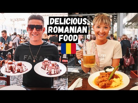 INSANE Romanian Food Tour! Trying the MUST Eat Dishes in BUCHAREST, Romania!