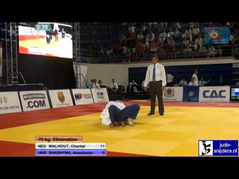 Chantal Walhout (NED) - Anastasiya Shashyna (UKR) [-70kg]