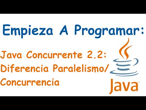 Bloque J. Concurrente 2.2: Teoria 1: Paralelismo vs Concurrencia