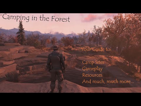 Fallout 76: Camping In the Forest