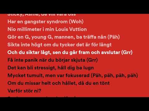Asme x Sticky - GANGSTER SYNDROM (Lyrics)
