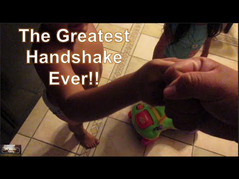 The Greatest Handshake Ever!! | The Gonzalez Family
