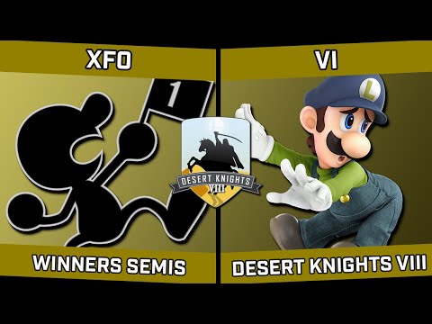 XF0 (Game & Watch) vs Vi (Luigi) - Desert Knights VIII