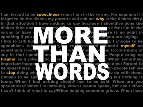 Performance #2 -  More Than Words -Saturday,June 1, 3:00 p.m.
