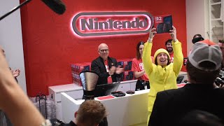 Nintendo Switch 2 and Mario Kart World Midnight Launch Event at Nintendo NY (Doug Bowser Appearance)