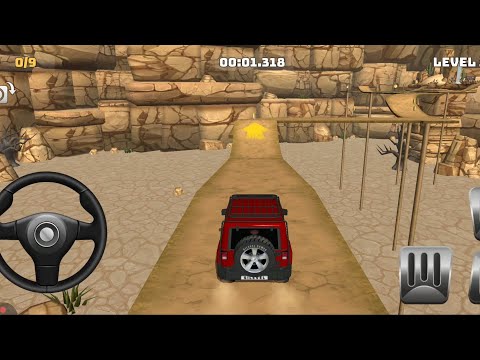 Mountain Climb 4x4 - Red Suv Driving Car Impossible Stunts - Levels 75 to 80 - Android Gameplay 3D