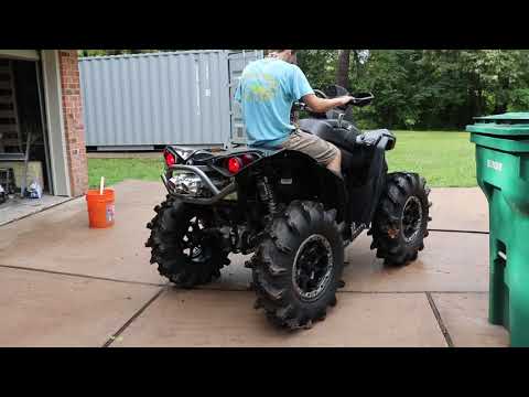 RJWC Dual Exhaust Canam Renegade 1000