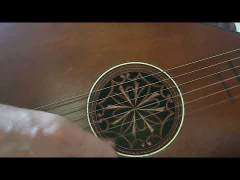 ✴️ Video Included – Restored 1920s Klingwunder Antique Pre-war German Guitar Lute – Flame Maple, Great Condition and Wonderful Sound image 11