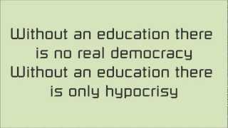 Uneducated Democracy - Serj Tankian lyrics