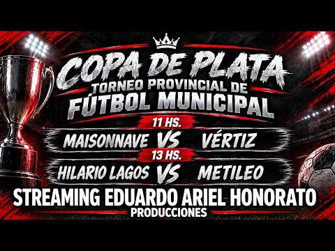 COPA DE PLATA - TORNEO DE FÚTBOL MUNICIPAL - FECHA 3.