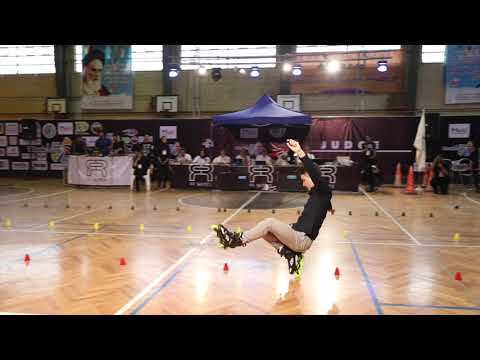 2018 Marshalcup Classic Slalom Junior men 1st Place Remy Menard (FRA)