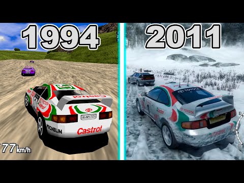 Sega Rally Game Evolution (1994 - 2011)