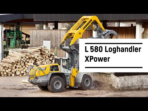 Liebherr - Einer der alles stemmt: Der neue L 580 Loghandler XPower Generation 6.2