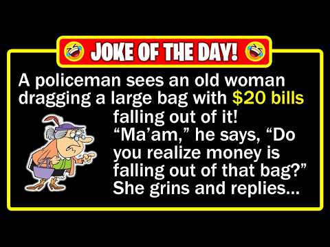 🤣 BEST JOKE OF THE DAY! - Little old lady’s unusual game day hustle... | Funny Dad Jokes