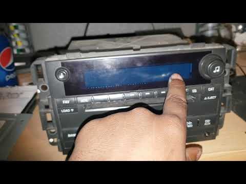 YouTube video about: How to unlock 2008 chevy impala radio?