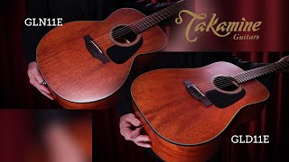 Video thumbnail for Takamine G Series GLD11E/GLN11E Demo by Mark Blasquez by Takamine Guitars USA