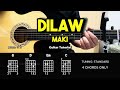 Dilaw - Maki | SUPER EASY! Guitar Chords Tutorial For Beginners (CHORDS & LYRICS) #guitarlesson