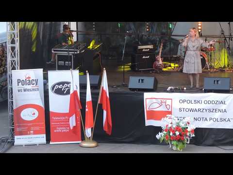 II Festiwal Polonijnej Piosenki w Opolu, występ Marii Lidii Kruger z Niemiec