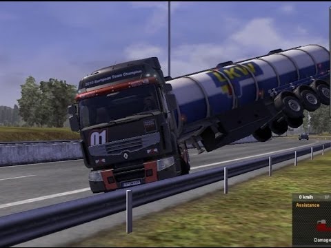 Euro Truck Simulator 2 rotterdam - Grimsby MOD 2500hp engine, 174km/h