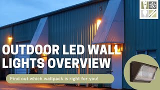 How to Choose Outdoor Wall Lighting - Best Types of LED Wall