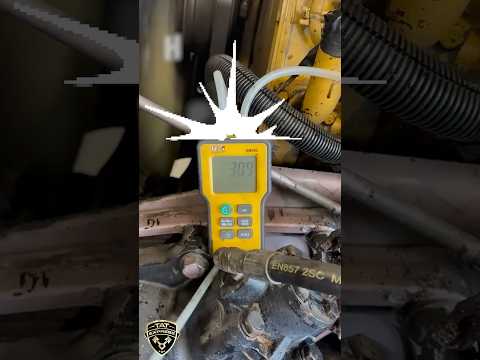 🔧💨🧐High Crankcase Pressure on a C15 CAT – 3 Inches of Water!⚙️🔧😼