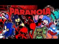 PARANOIA - BETADCIU (But Every Turn a Different Cover is Used) | FNF MARIO MADNESS V2