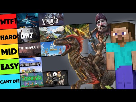 Survival Games Are Too EASY, So I Ranked Every “Impossible” Game (FINAL)