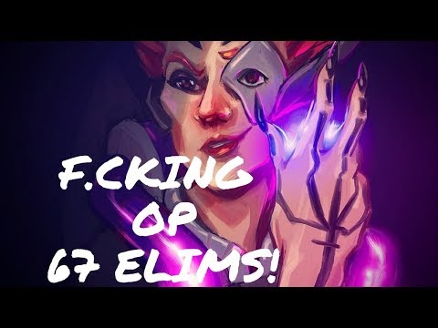 Overwatch Moira Is F.cking OP - Feat Gale With 67 Elims!! -