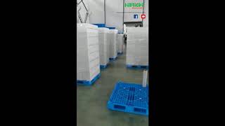 transparent plastic crate storage box with lid