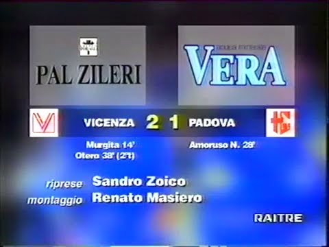 1995-96 (4a - 24-09-1995) Vicenza-Padova 2-1 [Murgita,N.Amoruso,Otero] Servizio D.S.Rai3