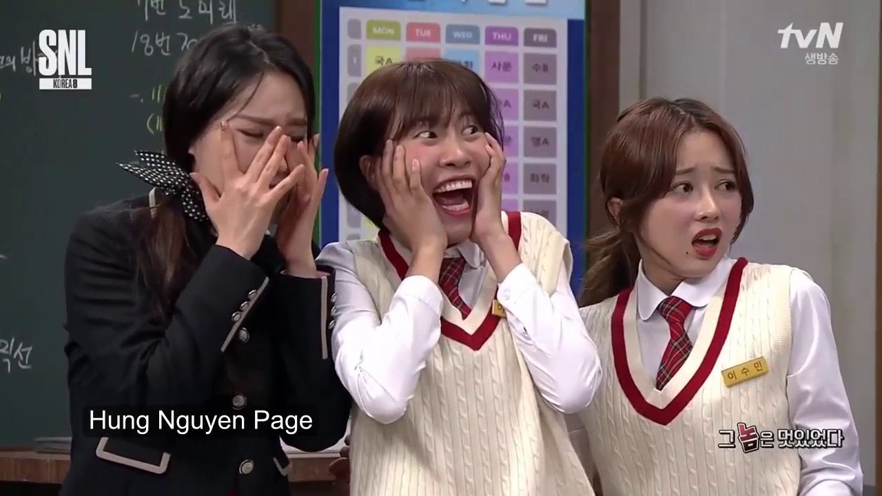 PPAP -  Pen Pineapple Apple Pen phiên bản Sưng U - SNL Korea