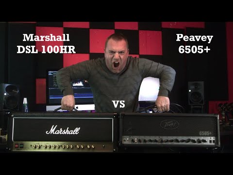 Marshall DSL 100HR vs Peavey 6505+ |High Gain Amp Shootout