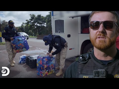 Agentes da fronteira fazem incrível descoberta em ônibus de longa distância | Operação Fronteira