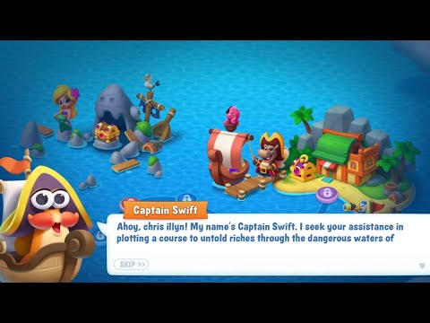 Fishdom Sweet Escapade, Part 1, Win Strikes Level 1 - 10. Got Rewards.