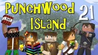 Punchwood Island E21 "Oh, Christmas Tree!" (Minecraft Family Survival)