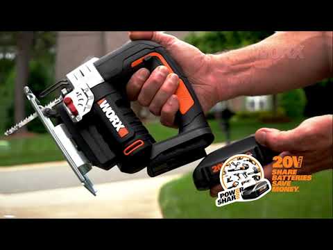 20V Cordless Jigsaw (Worx)