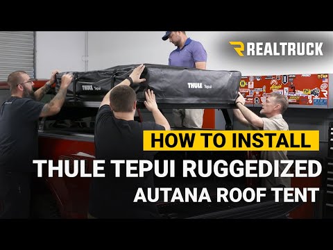 How to Install Thule Tepui Ruggedized Autana Roof Top Tent on 2016 Ford F-150