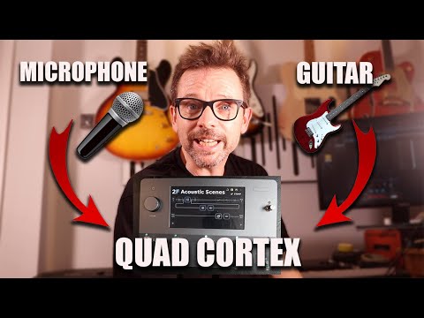 Quad Cortex - Creating a preset for a MICROPHONE and GUITAR simultaneously for live playing