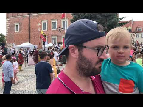 Sandomierz, Poland.  On 6-27-2021, Sandomierz officially opened the tourist Season -  2021