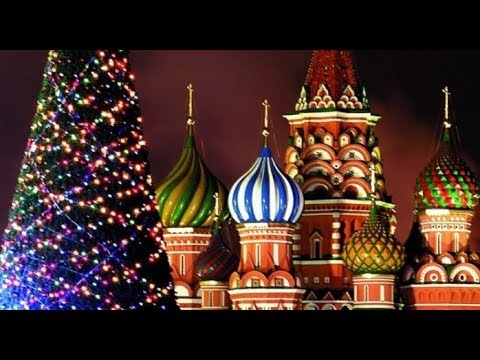 ❄Новогодняя ночная Москва! Путешествие в Рождество! New Year in Moscow. Merry Christmas Moscow