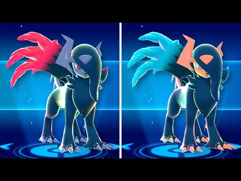 Pokémon Legends: Z-A DLC - All Shiny Mega Evolutions (Comparison)