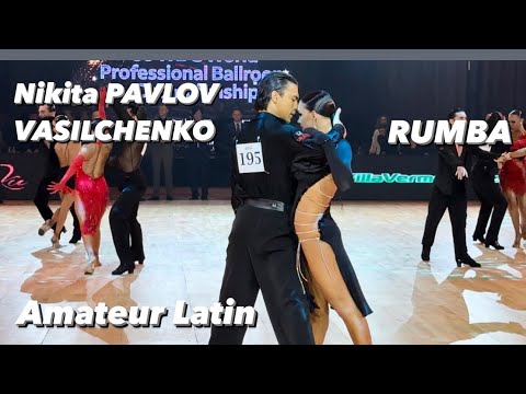 Nikita Pavlov - Anastasia Vasilchenko | Rumba | Azerbaijan Dance Festival | Amateur Latin